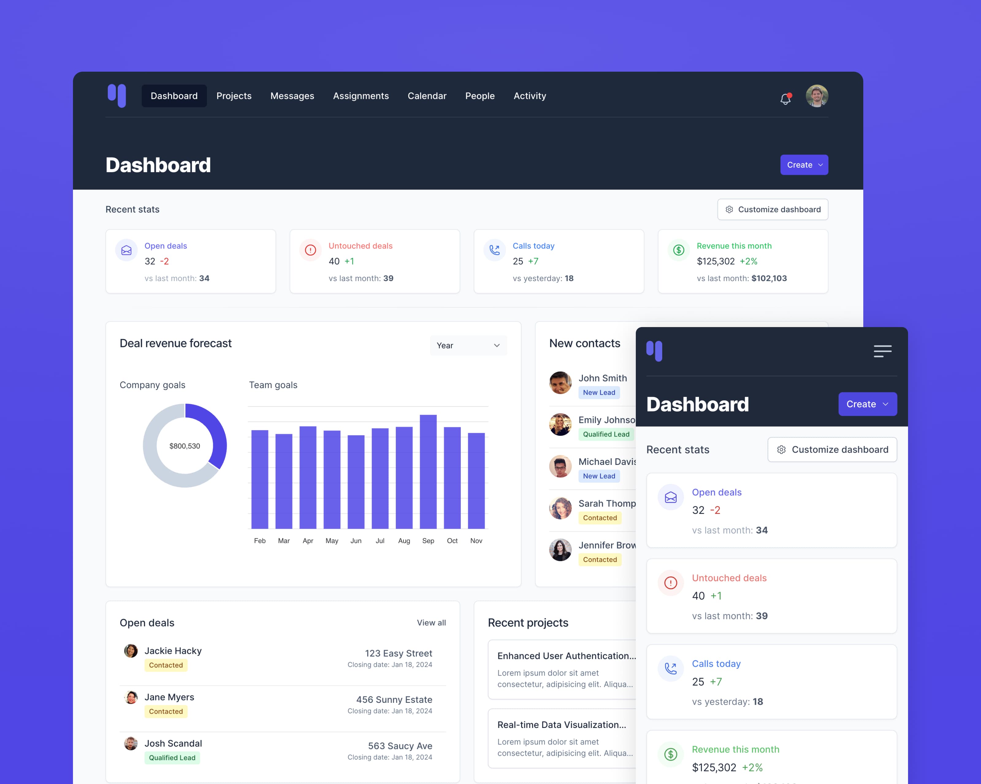 Screenshot of Hound Rails UI kit