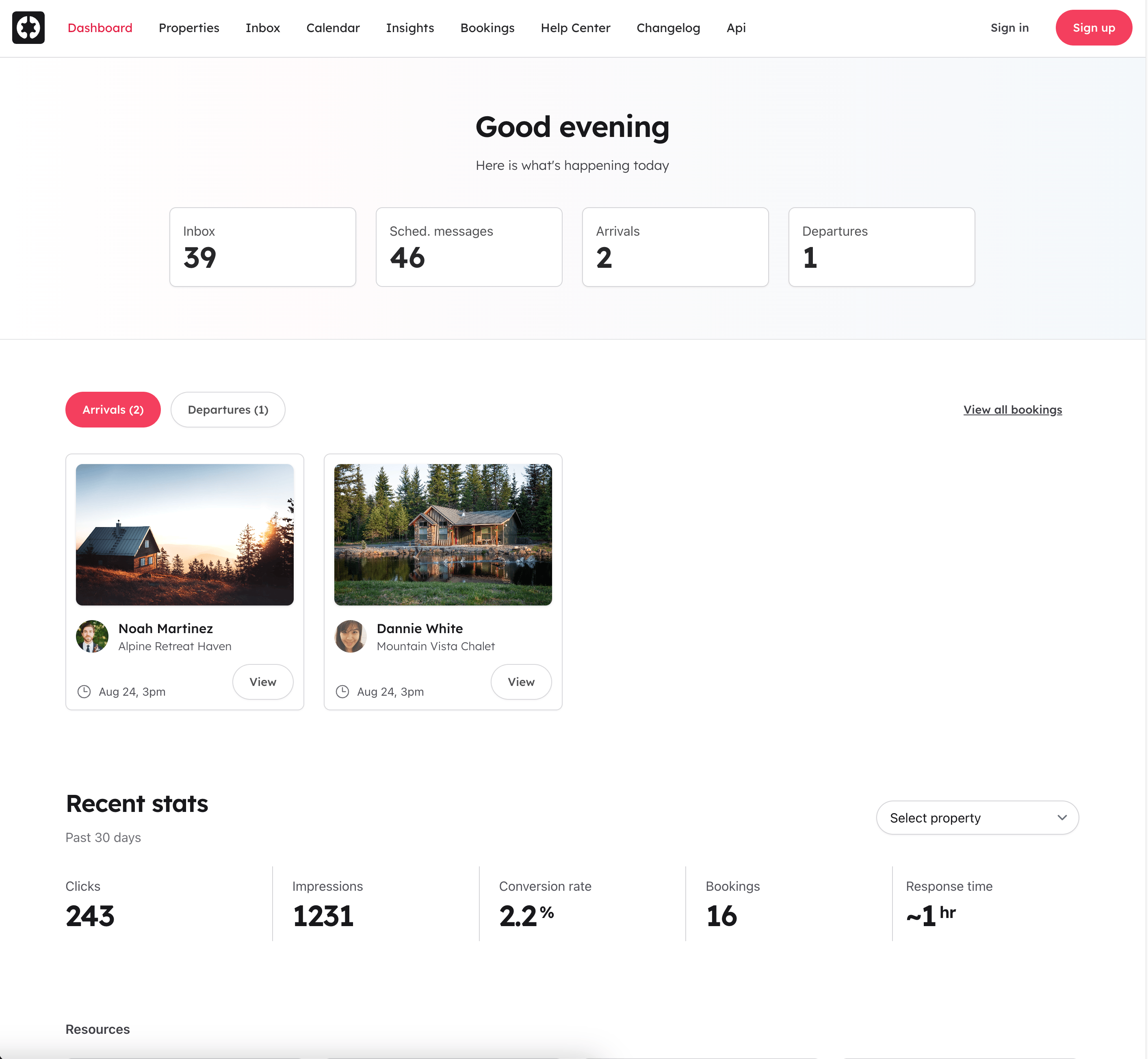 Form interfaces